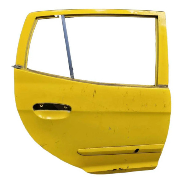 Porta Traseira Direita Kia Picanto 2008/2010 Traseira Direita Amarelo