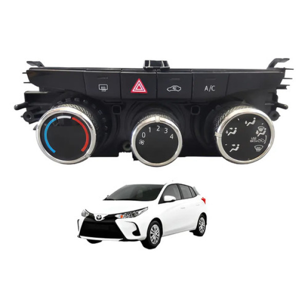 Comando Do Ar Condicionado Original Toyota Yaris 2018 2019