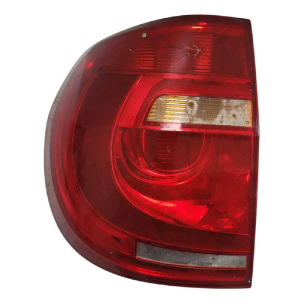Lanterna Traseira Esquerda Vw Fox 2010 Á 2014 Com Detalhes Esquerdo/motorista Vermelho