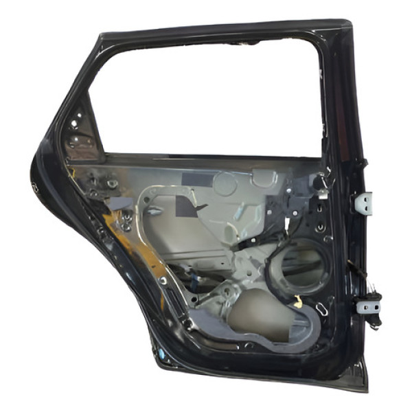 Porta Traseira Esquerda Citroen Ds5 1.6 Thp 2015 Traseira Esquerdo Preto