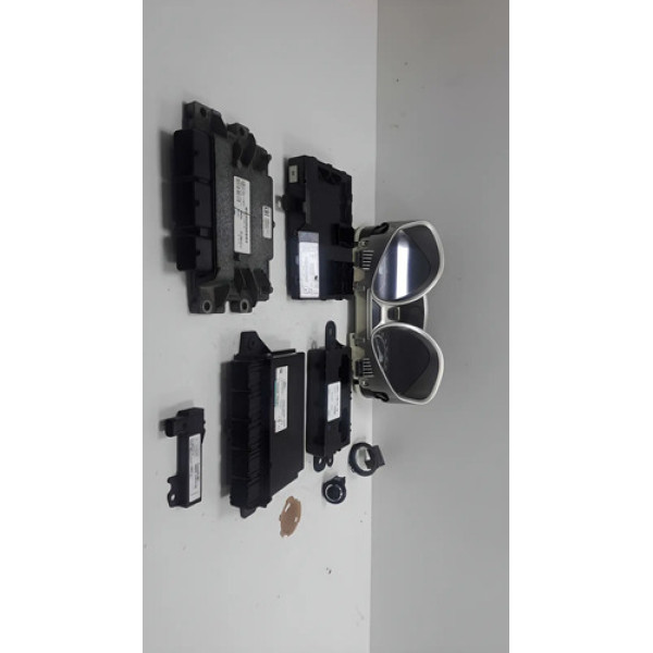 Kit Painel Modulo Ford Ecosport Titanium 2013 Power Shift Preto