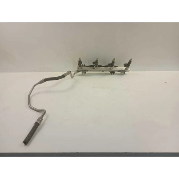 Flauta Com Bicos Injetor Bmw X1  2010 A 2012 2.0 4 Cilindros