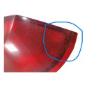 Lanterna Traseira Esquerda Corsa  Max Hatch 2003/12 Avarias Esquerdo/motorista Vermelho