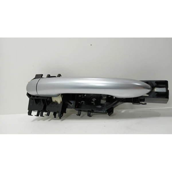 Maçaneta Externa Dianteira Esq Renault Megane Dyn 1.6 2006 Prateado Dianteira