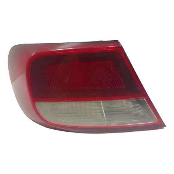 Lanterna Traseira Esquerda Volkswagen Gol G5 2009 Á 2012 Esquerdo/motorista Vermelho