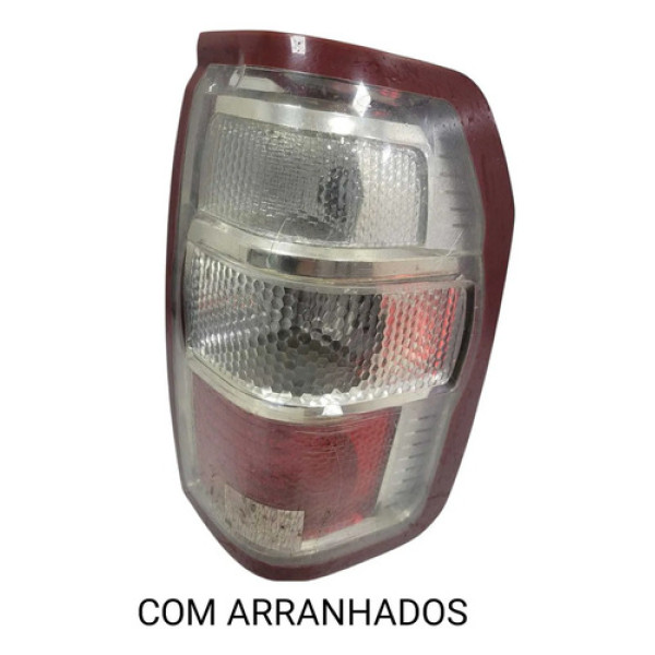Lanterna Traseira Direita Ranger 2010 2012 Direito/passageiro Vermelho
