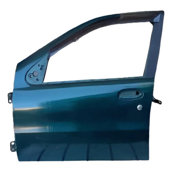 Porta Dianteira Esquerda Fiat Grand Siena 1.0 2000 Dianteira Esquerdo Verde