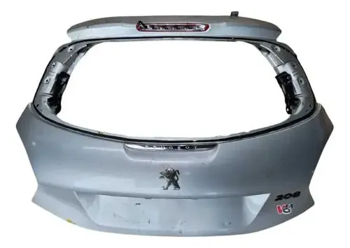Tampa Traseira Peugeot 208 2013 Prata