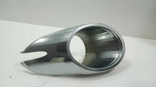 Moldura Farol De Milha Direito Fiat Palio Siena 2008 Á 2012 Prateado