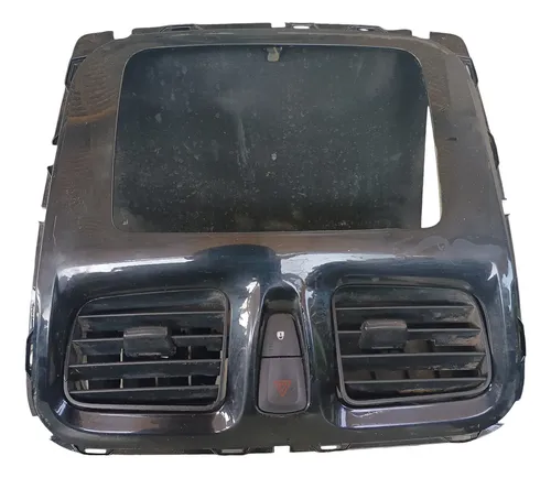 Moldura Multimidia Logan Sandero 2014 Em Diante 682606935r Preto