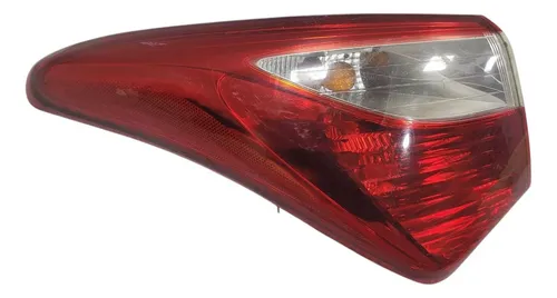 Lanterna Traseira Esquerda Hyundai Hb20 2012/2015 C/detalhe Esquerdo/motorista Vermelho