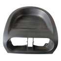 Moldura Superior Central Painel Chevrolet Corsa 2010  Cinza-escuro