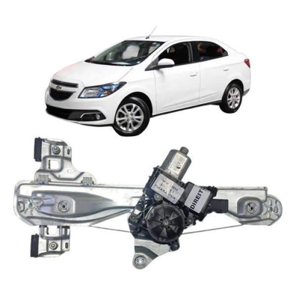 Máquina Vidro Elétrico Traseira Direit Chevrolet Prisma 2015