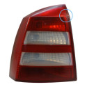 Lanterna Traseira Esquerda Astra Sedan 99/03 ( Avaria ) Esquerdo/motorista Vermelho