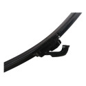 Palheta Automotiva De Silicone Universal 20  Cinoy Preto Preto