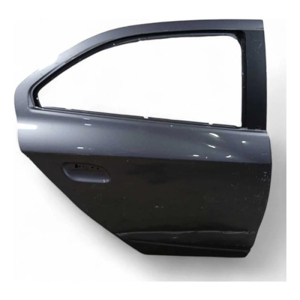 Porta Traseira Direita Onix Prisma 2012/2018 Recuperavel Traseira Direita Cinza-escuro