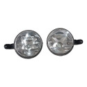Par Farol Milha Chevrolet Onix 13/19 Paralelo Branco Branco