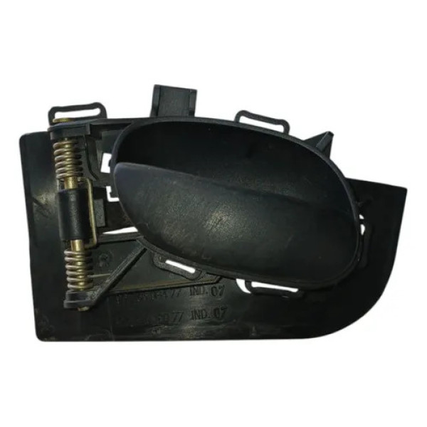 Maçaneta Interna Esquerdo Peugeot 206 07/08 Preto Traseira
