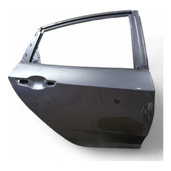 Porta Traseira Direita Recuperavel Honda Civic G10 2017 Traseira Direita Cinza-escuro