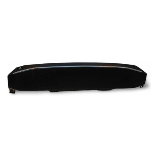 Spoiler Com Friso Parachoque Traseiro Honda Civic G10 Preto