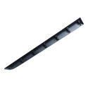 Friso Porta Dianteira Esquerda Chevrolet S10 12/17 Preto Preto