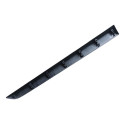 Friso Porta Dianteira Esquerda Chevrolet S10 12/17 Preto Preto