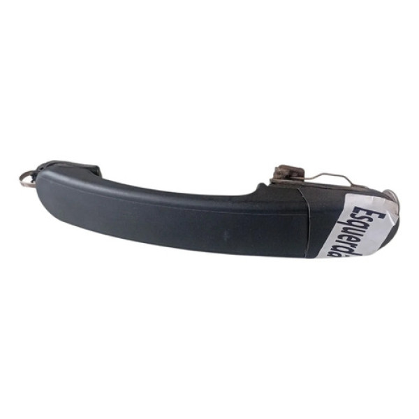 Maçaneta Externa Traseira Esquerda Vw Gol G4 2007 Preto Traseira