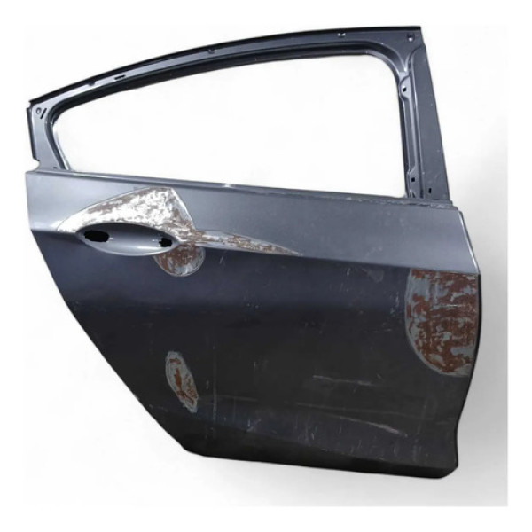 Porta Traseira Direita Recuperada Cruze 2017/2020 Traseira Direita Cinza