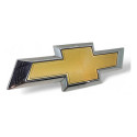 Emblema Gravata Grade Dianteira Tracker 2021 2022 Cinza