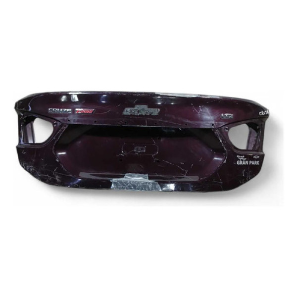 Tampa Traseira Recuperavel Chevrolet Cruze 2016/2020 Preto