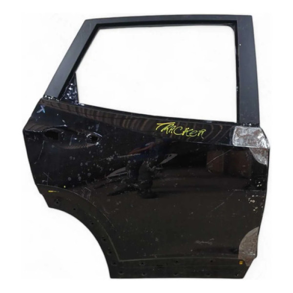 Porta Traseira Direita Chevrolet Tracker 2020/23 Recuperada Traseira Direita Preto