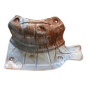 Defletor Calor Silencioso Escape Chevrolet Astra 2002 Prateado