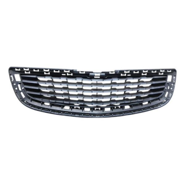 Grade Dianteira Chevrolet Spin 2013/2016 C/detalhes Preto Preto Padrão