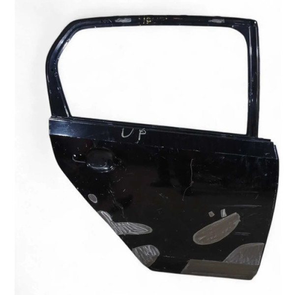 Porta Traseira Direita Recuperada Volkswagen Up 2017 Traseira Direita Preto