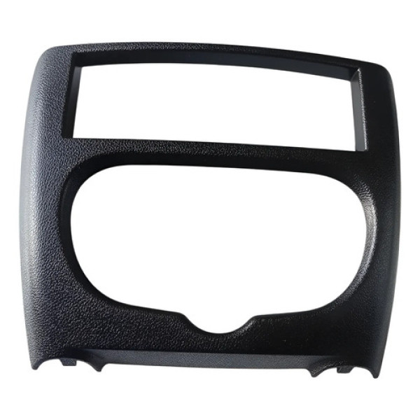 Moldura Painel Central Peugeot 207 2007/2012 Cinza-escuro