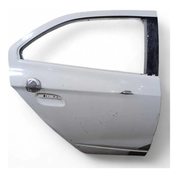 Porta Traseira Direita Recuperada Onix Prisma 2012/18 Traseira Direita Branco