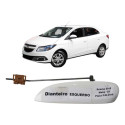 Maçaneta Externa Dianteira Esquerda Chevrolet Prisma 2015 Branco Dianteira
