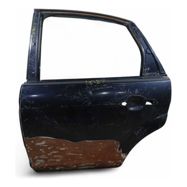 Porta Traseira Esquerda Recuperada Ford Focus 2009/2013 Traseira Esquerda Preto