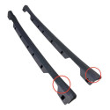 Par Spoiler Lateral Chevrolet Tracker 2021 (detalhes) Preto