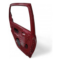 Porta Traseira Esquerda Recuperada Chevrolet Celta 2012 Traseira Esquerdo Vermelha