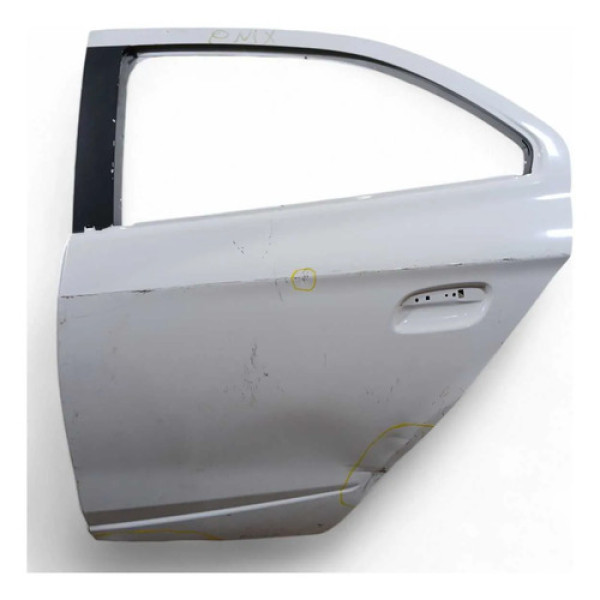 Porta Traseira Recuperavel Esquerda Chevrolet Onix 2012/2019 Traseira Esquerdo Branca