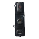 Comando Botão Pisca Alerta Pajero Sport 2002/2003 Preto