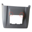 Acabamento Inferior Painel Chevrolet S10 12/16 Cinza-escuro Cinza-escuro