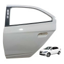 Porta Traseira Esquerda Chevrolet Prisma 2015 Traseira Esquerda Branco