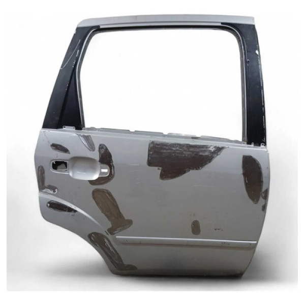 Porta Traseira Direita Recuperada Ford Fiesta 2003/2011 Traseira Direita Branca