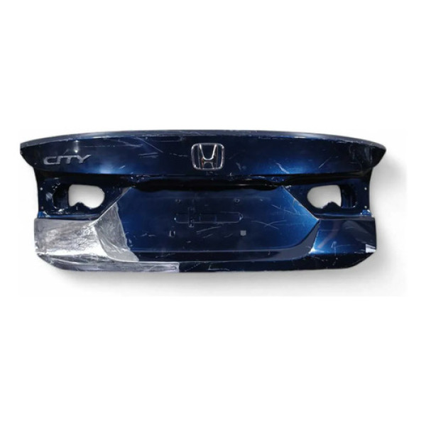 Tampa Traseira Recuperavel Honda City 2014/2020 Azul