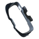 Moldura Painel Instrumentos Chevrolet Montana 2013 Cinza-escuro