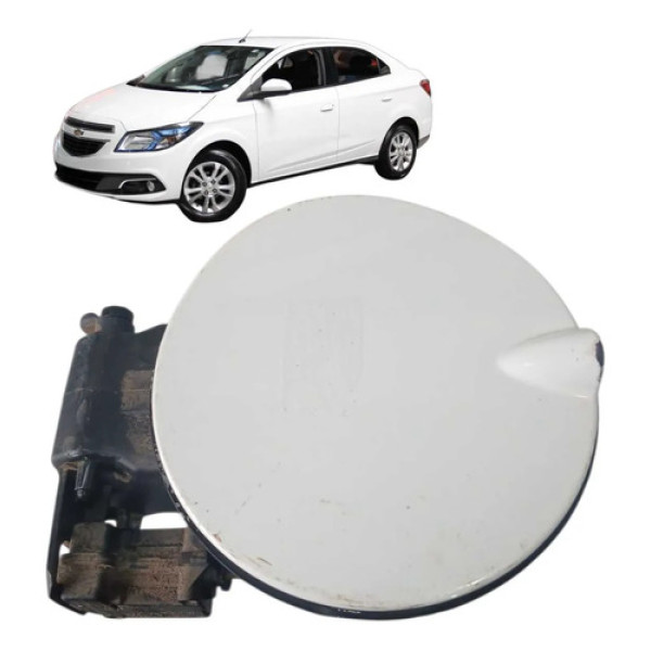 Portinhola Tanque Combustivel Chevrolet Prisma 2015 Branco 2015