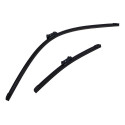 Kit Palheta Limpador Parabrisa Gm Tracker 14/18 Preto Preto