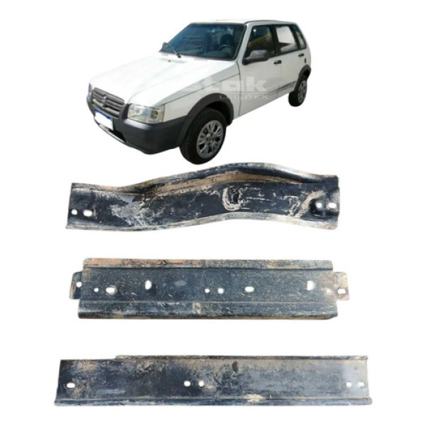 Suporte Protetor Mangueira Combustível Fiat Uno Mille 2013 Preto